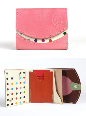 小さい財布　一本桜