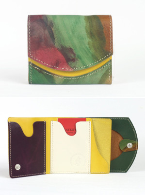 小さい財布　ネイティブの鼓動