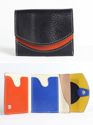 小さい財布　キビタキ