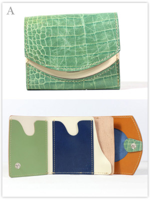 小さい財布　メロンボール：A