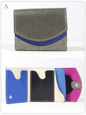 小さい財布　スパンコール：A