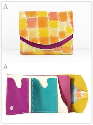 小さい財布　蜜：A