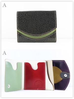 小さい財布　うるし：A