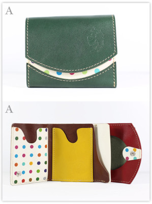 小さい財布　吾亦紅ワレモコウ：A