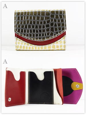 小さい財布　パンクなコイツ：A