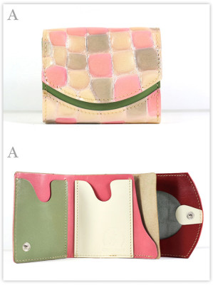 小さい財布　さくらもち：A