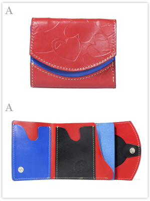 小さい財布　ブーケ：A