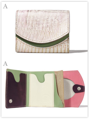 小さい財布　秋桜：A