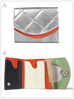 小さい財布　ステッチスペシャル：A
