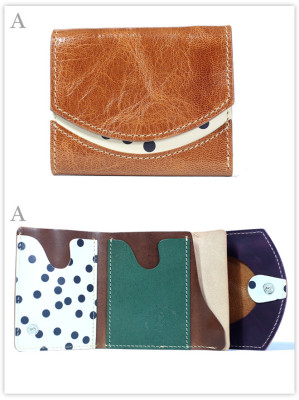 小さい財布　ヤギたま：A