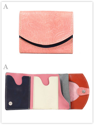 小さい財布　カシミール：A
