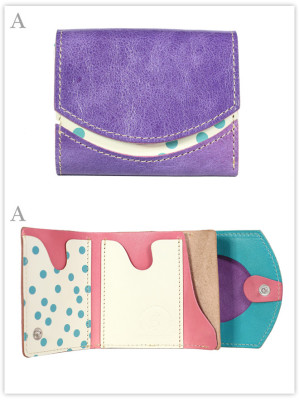小さい財布　ブルーベリータルト：A