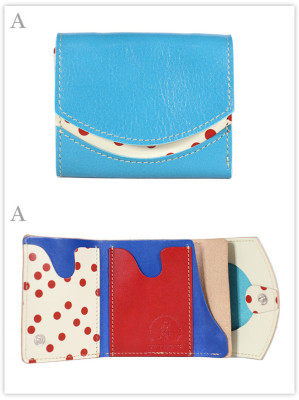 小さい財布　水琴窟のしずく：A