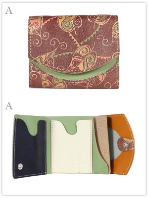 小さい財布　cappuccino：A