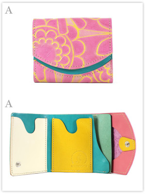 小さい財布　Plumeria：A