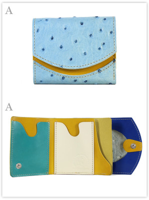 小さい財布　ブルーベリーチーズ：A