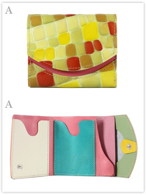 小さい財布　銀杏の絨毯：A