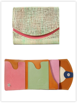 小さい財布　カンタロープ