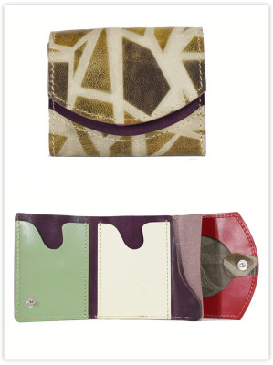 小さい財布　つくし