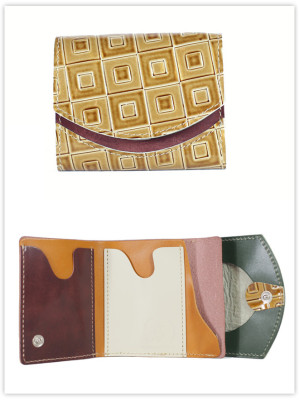 小さい財布　ザラメ