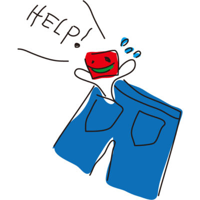 革財布を洗濯機で洗ってしまった