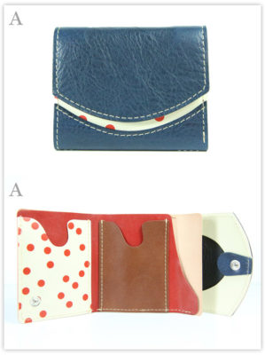 小さい財布　モルディブの海：A