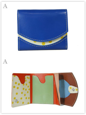 小さい財布　リンドウ：A