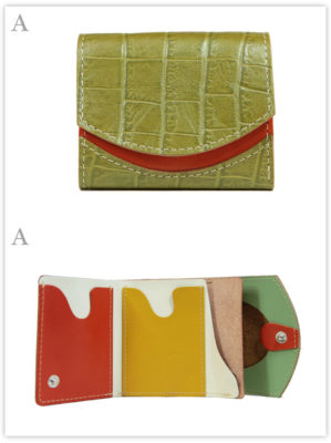 小さい財布　パンプキン：A