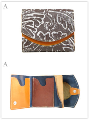 小さい財布　白樺：A