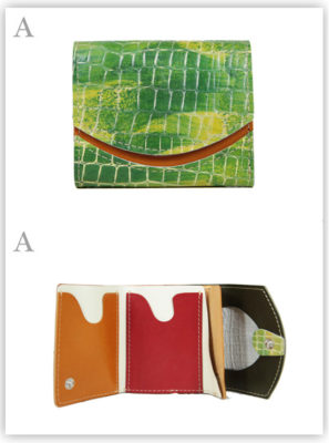 小さい財布　ゴルビー：A