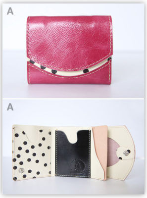 ミニ財布　AJISAI：A