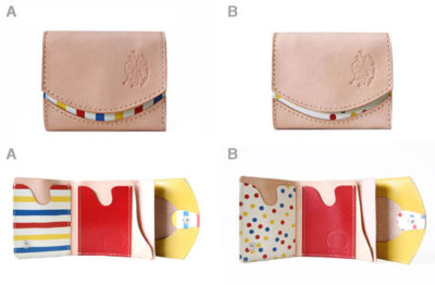 小さい財布　Golden brown