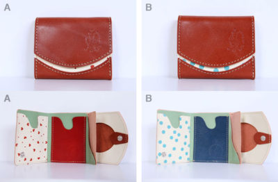 小さい財布　アレキパの路地