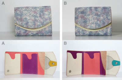 ミニ財布　Hydrangea