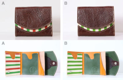 ミニ財布　芽吹きの時