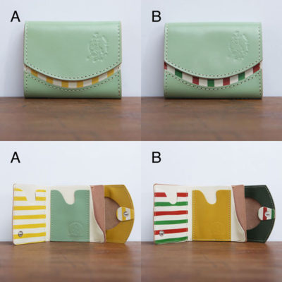 ミニ財布　柳の唐衣　