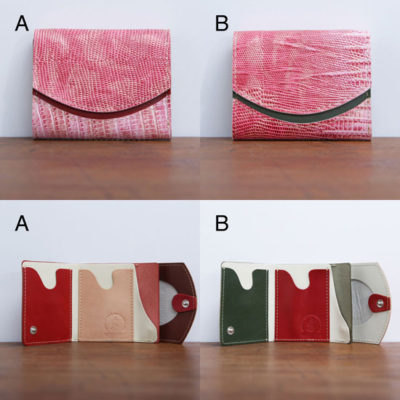 ミニ財布　Pink Dragon