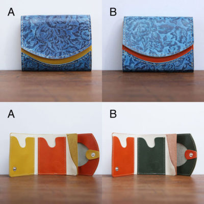 ミニ財布　小さな花束