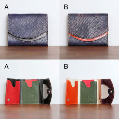 ミニ財布　鱗アミュレット