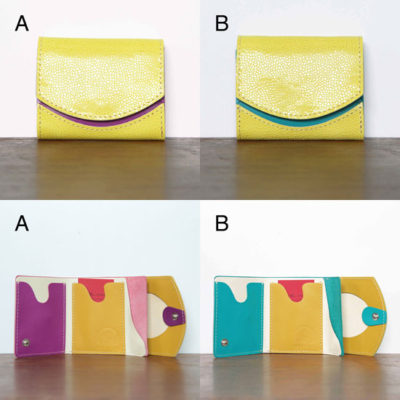 ミニ財布　夏みかん