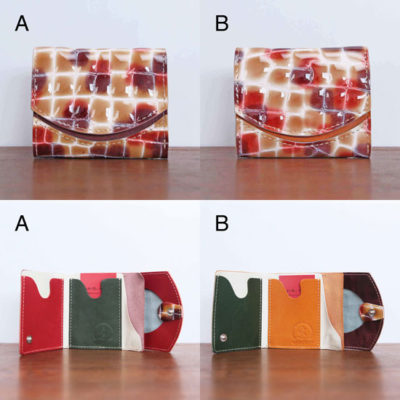 ミニ財布　イロハモミジ