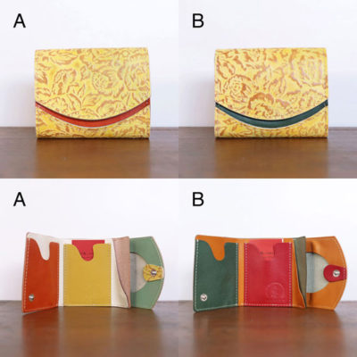 ミニ財布　やまぶき