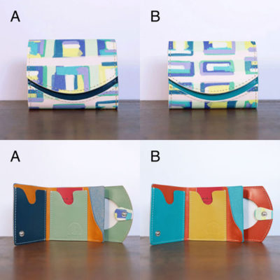 ミニ財布　ブラーノの街並み