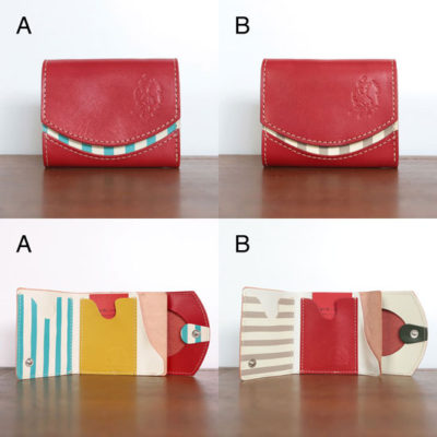 ミニ財布　雲間