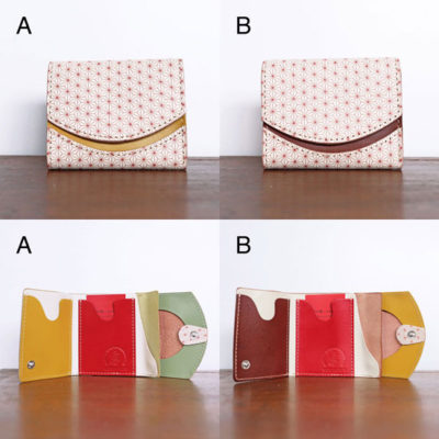 ミニ財布　幾何学