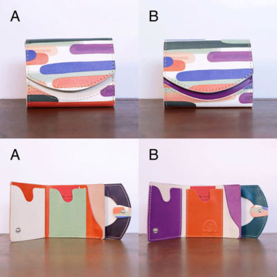 ミニ財布　雲の海