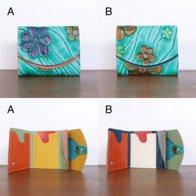 ミニ財布　langage des fleurs