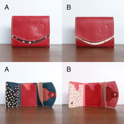 ミニ財布　苺チョコ