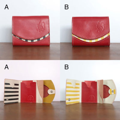 ミニ財布　赤べこ