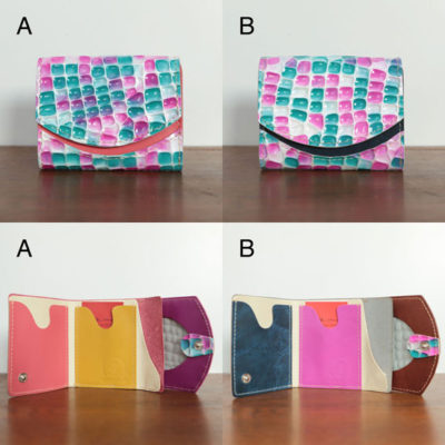 ミニ財布　あさつゆ